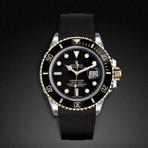 rolex submariner rubber b